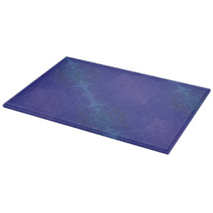 aanvaarding Blauwe Indigo Violet Boho medailles Snijplank