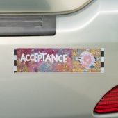 Aanvaarding Bumpersticker (Op auto)