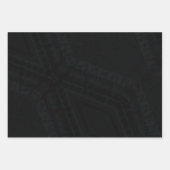 aanvaarding | Donkere Boho-textuur Inpakpapier Vel (Voorkant)