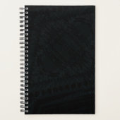 aanvaarding | Donkere geometrische structuur Planner (Voorkant)