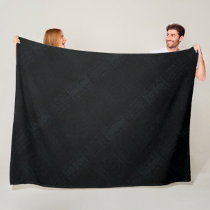 aanvaarding Donkere Shibori-textuur Fleece Deken