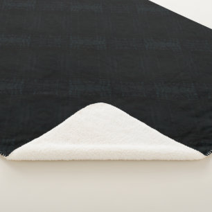 aanvaarding Donkere Shibori-textuur Sherpa Deken