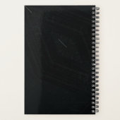 aanvaarding | Donkergotische textuur Planner (Achterkant)