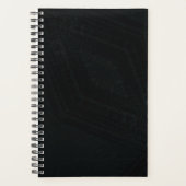 aanvaarding | Donkergotische textuur Planner (Voorkant)