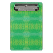 aanvaarding | Geel Groen Blauw Boho Medallions Mini Klembord (Voorkant)