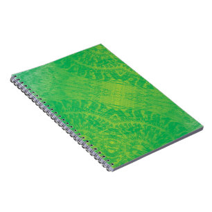aanvaarding   Geel Groen Blauw Boho Medallions Notitieboek