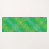 aanvaarding | Geel Groen Blauw Boho Medallions Yogamat (Voorkant (horizontaal))