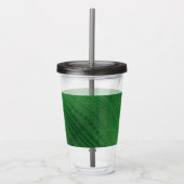 aanvaarding | groen eclectisch boho-patroon acryl drinkbeker (Voorkant)