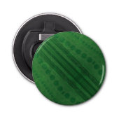 aanvaarding | groen eclectisch boho-patroon button flesopener (Voorkant)