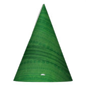 aanvaarding | groen eclectisch boho-patroon feesthoedjes (Links)