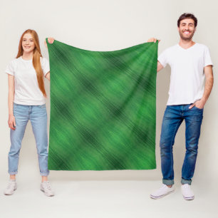 aanvaarding groen eclectisch boho-patroon fleece deken