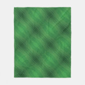 aanvaarding | groen eclectisch boho-patroon fleece deken (Voorkant)