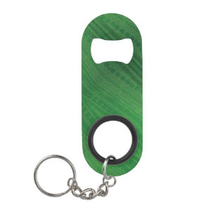 aanvaarding groen eclectisch boho-patroon mini flessenopener