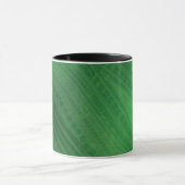 aanvaarding | groen eclectisch boho-patroon mok (Midden)
