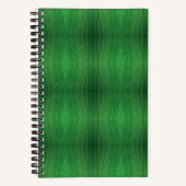 aanvaarding | groen eclectisch boho-patroon notitieboek (Voorkant)