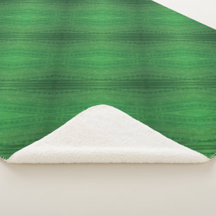 aanvaarding groen eclectisch boho-patroon sherpa deken