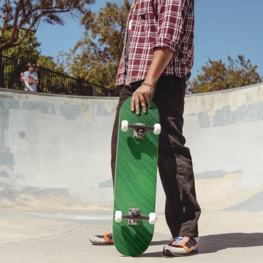 aanvaarding | groen eclectisch boho-patroon skateboard (Buiten 2)