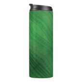 aanvaarding | groen eclectisch boho-patroon thermosbeker (Geroteerd rechts)