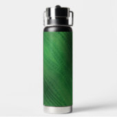 aanvaarding | groen eclectisch boho-patroon waterfles (Achterkant)