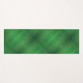 aanvaarding | groen eclectisch boho-patroon yogamat (Voorkant (horizontaal))