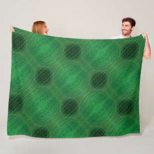 aanvaarding Groene Meditatie Fleece Deken
