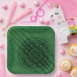 aanvaarding Groene Meditatie Papieren Bordje