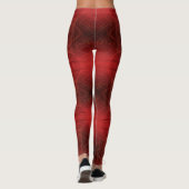 aanvaarding | Rode Meditatie Leggings (Achterkant)