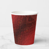 aanvaarding | Rode Meditatie Papieren Bekers (Voorkant)