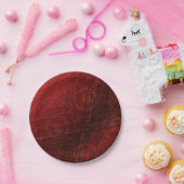 aanvaarding | Rode Meditatie Papieren Bordje (Feest)