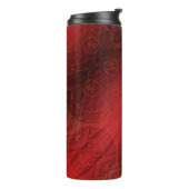 aanvaarding | Rode Meditatie Thermosbeker (Gedraaid links)