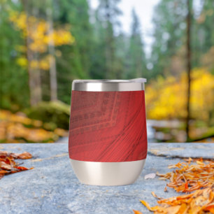 aanvaarding rood eclectisch boho-patroon