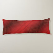 aanvaarding | rood eclectisch boho-patroon lichaamskussen (Achterkant)