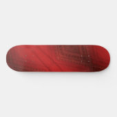 aanvaarding | rood eclectisch boho-patroon skateboard (Horizontaal)