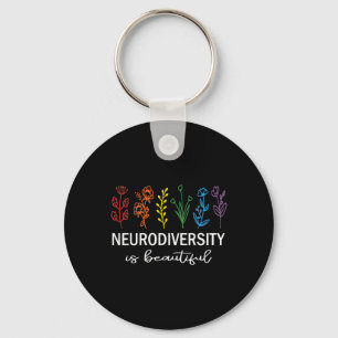 Aanvaarding van Autisme Bewustmaking Neurodiversit Sleutelhanger