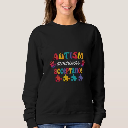Aanvaarding van autisme-bewustwording trui (Voorkant)