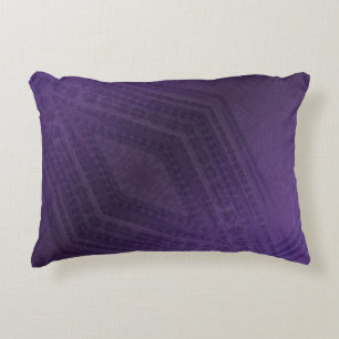 aanvaarding   violet eclectisch boho-patroon accent kussen