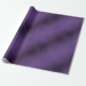 aanvaarding | violet eclectisch boho-patroon cadeaupapier (Uitgerold)