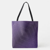 aanvaarding | violet eclectisch boho-patroon draagtas (Voorkant)
