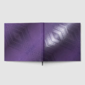 aanvaarding | violet eclectisch boho-patroon gastenboek (Volledig)