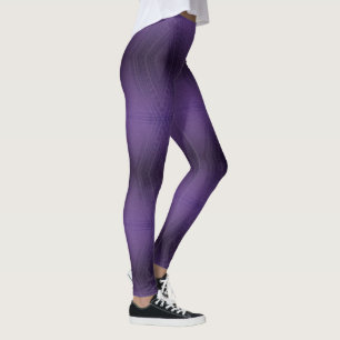 aanvaarding   violet eclectisch boho-patroon leggings