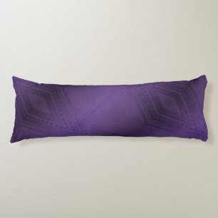 aanvaarding   violet eclectisch boho-patroon lichaamskussen