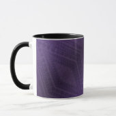 aanvaarding | violet eclectisch boho-patroon mok (Links)
