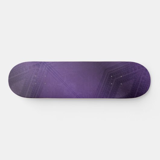 aanvaarding | violet eclectisch boho-patroon skateboard (Horizontaal)
