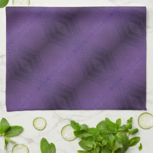 aanvaarding   violet eclectisch boho-patroon theedoek