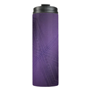 aanvaarding   violet eclectisch boho-patroon thermosbeker