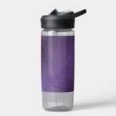 aanvaarding | violet eclectisch boho-patroon waterfles (Links)