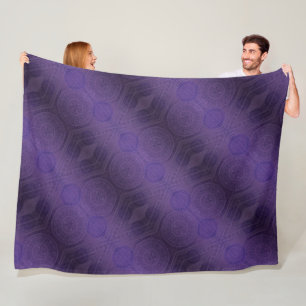 aanvaarding Violet Medallions Meditatie Fleece Deken