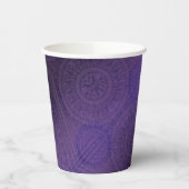 aanvaarding | Violet Medallions Meditatie Papieren Bekers (Links)