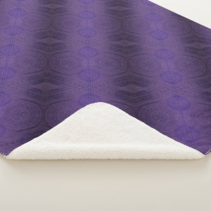 aanvaarding Violet Medallions Meditatie Sherpa Deken
