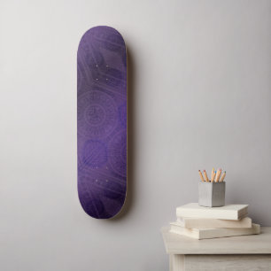 aanvaarding   Violet Medallions Meditatie Skateboard
